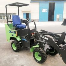 XCMG Official 500 kg Earthmoving Machinery Mini Front End Loader XC906EV Price for Sale